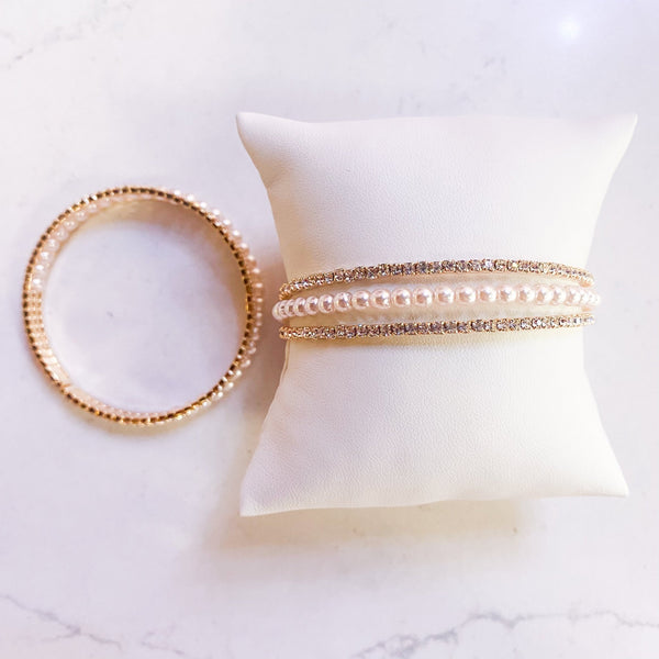 Gold Strip Bracelet - MomQueenBoutique
