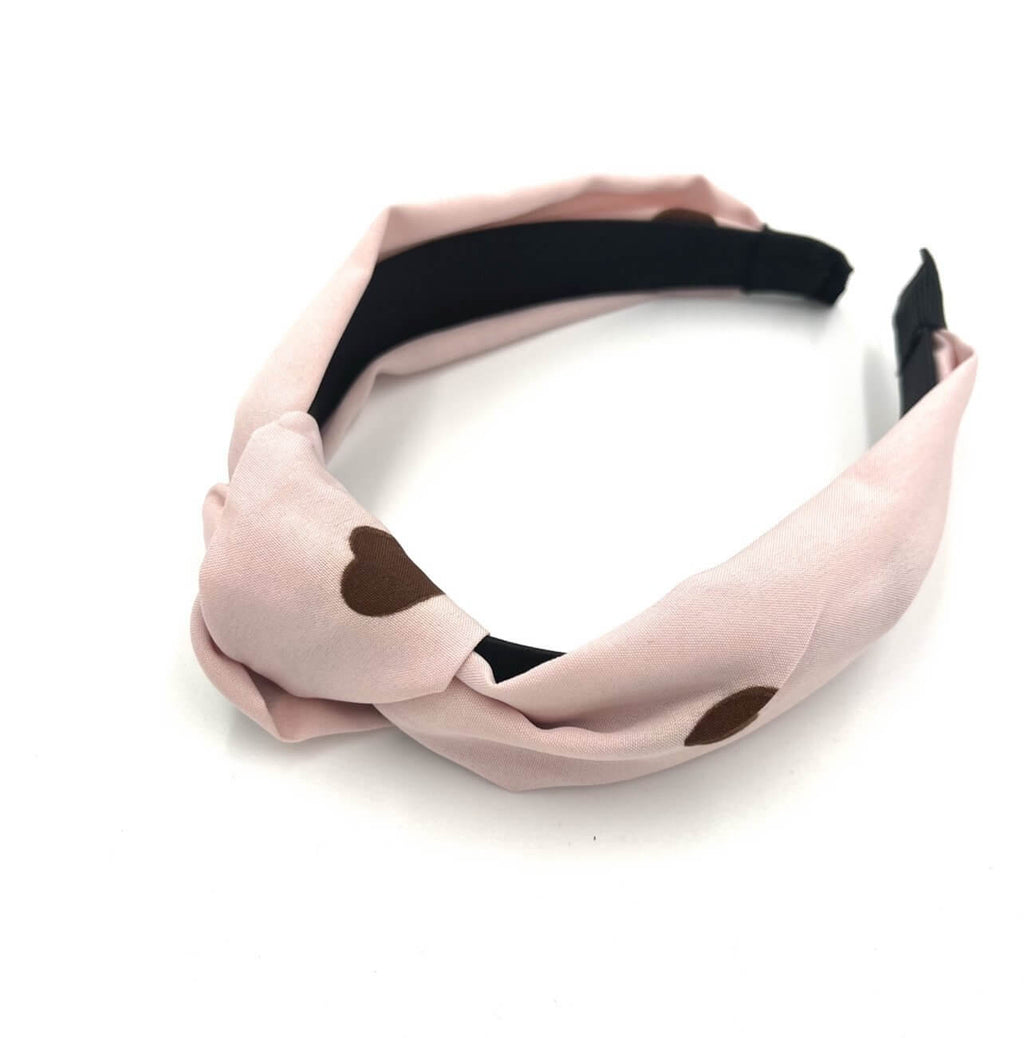 HEADBAND: Brown Heart - MomQueenBoutique