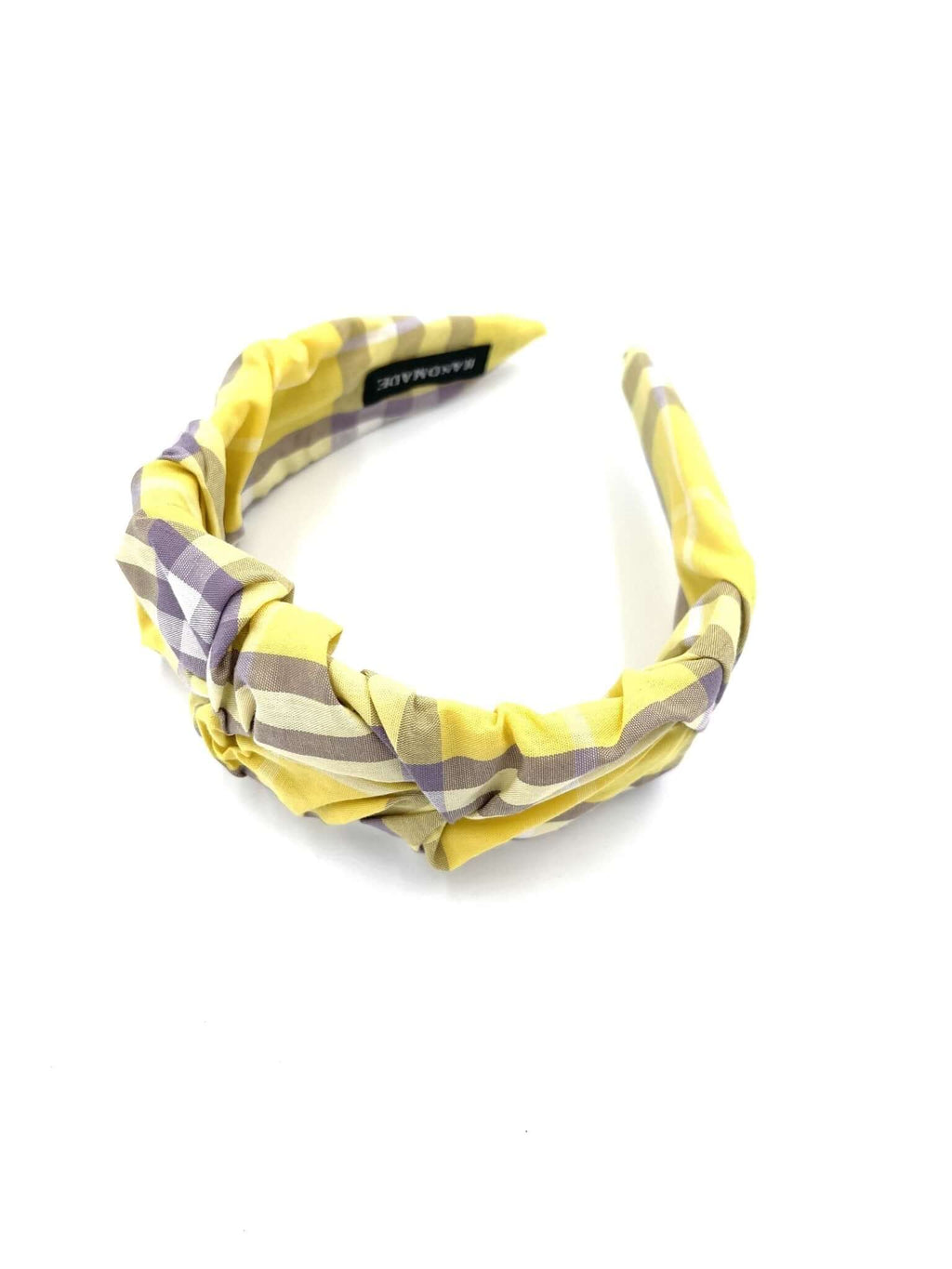 HEADBAND: Gingham Plaid - MomQueenBoutique