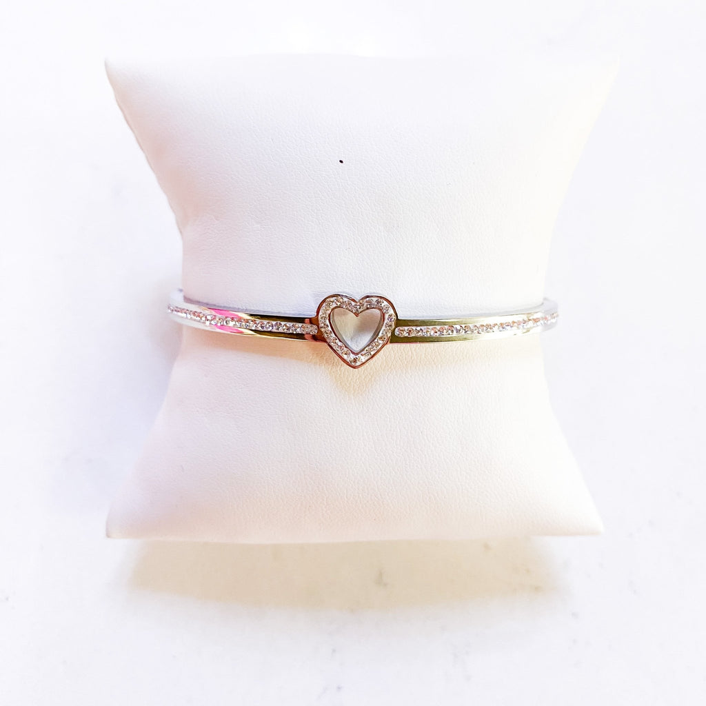 Heart Diamond Bracelet - MomQueenBoutique
