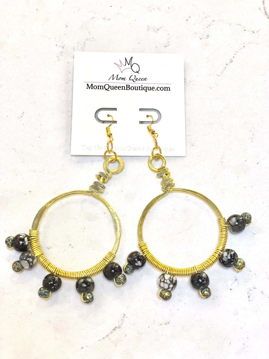 #IntoTheNight Earrings - MomQueenBoutique