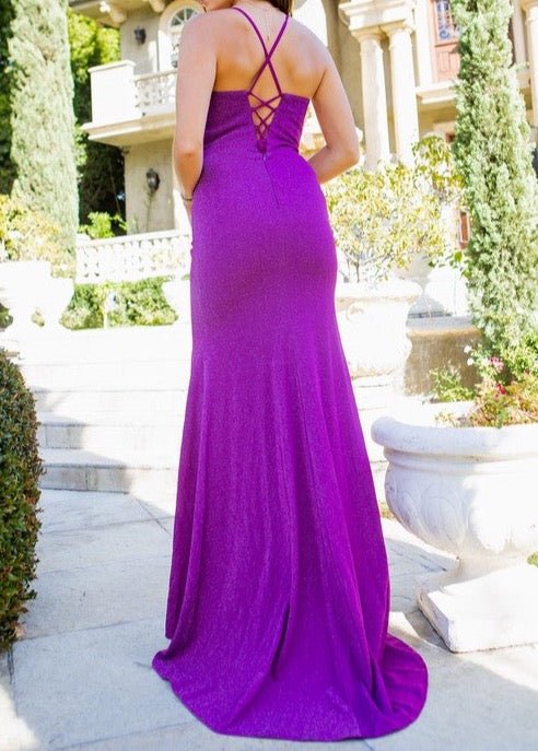 Kennedy Gown: Long Formal Sequin Gown - MomQueenBoutique