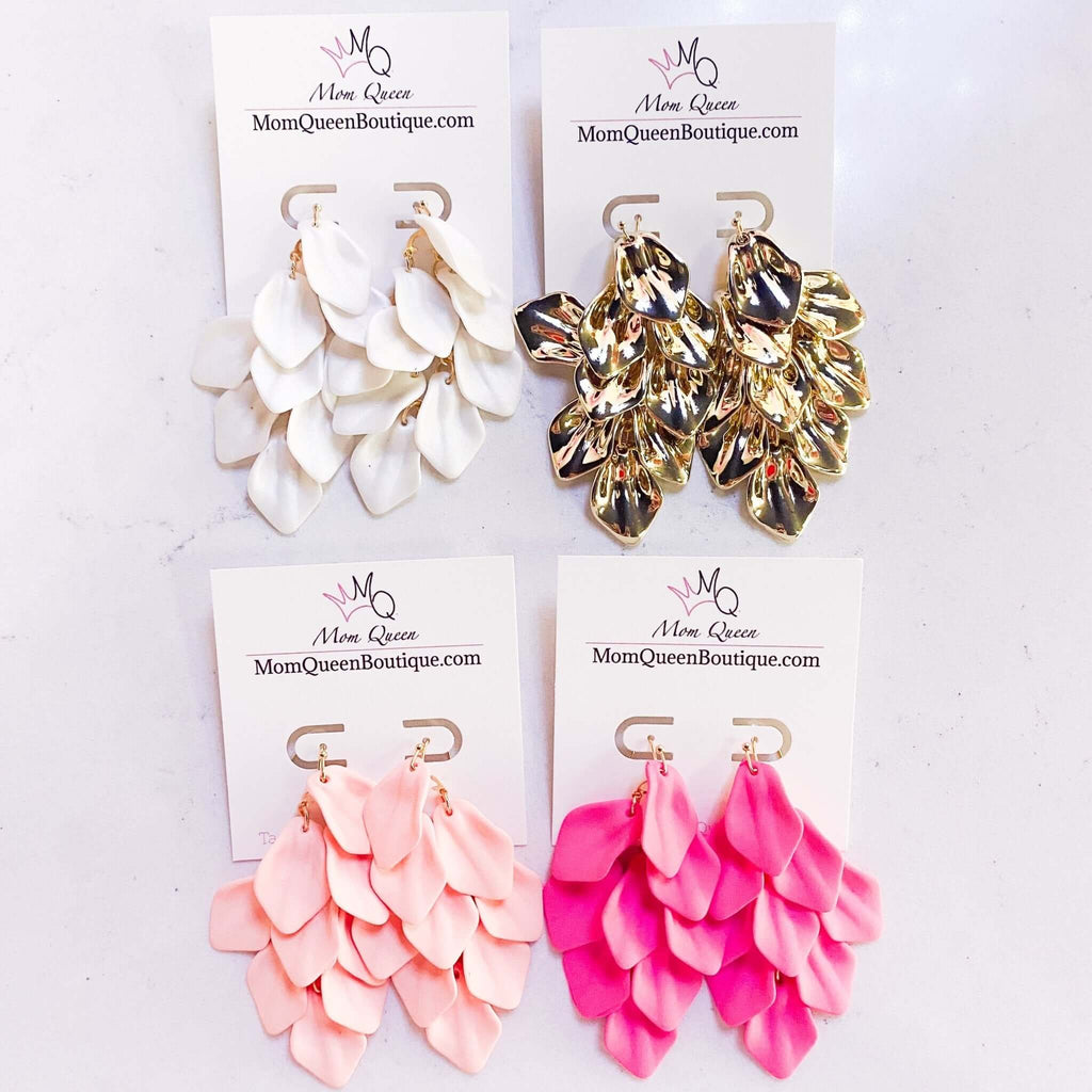 Layer of Petals Earrings - MomQueenBoutique