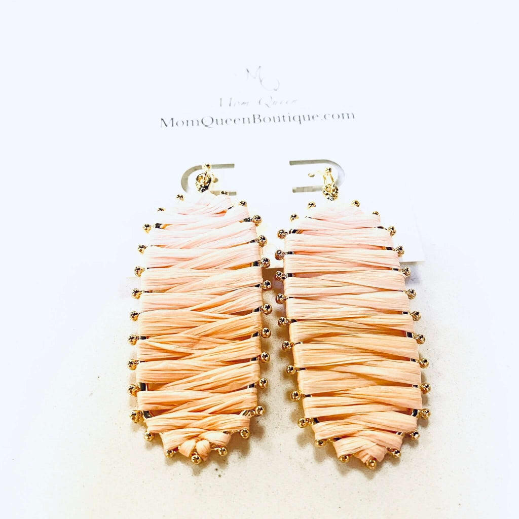 #PinkSummer Earrings - MomQueenBoutique