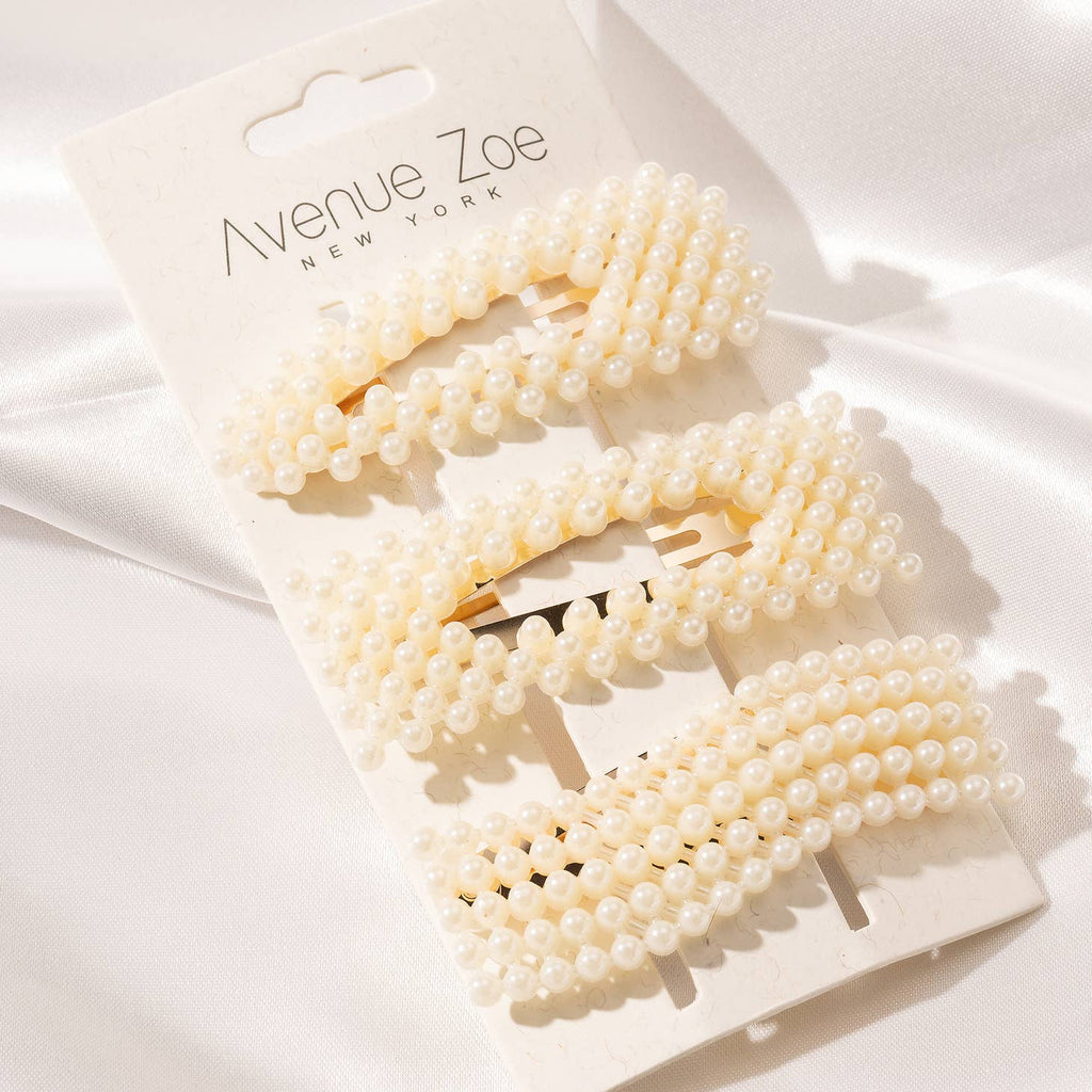 #PRETTYINPEARLS BARRETT SET - MomQueenBoutique