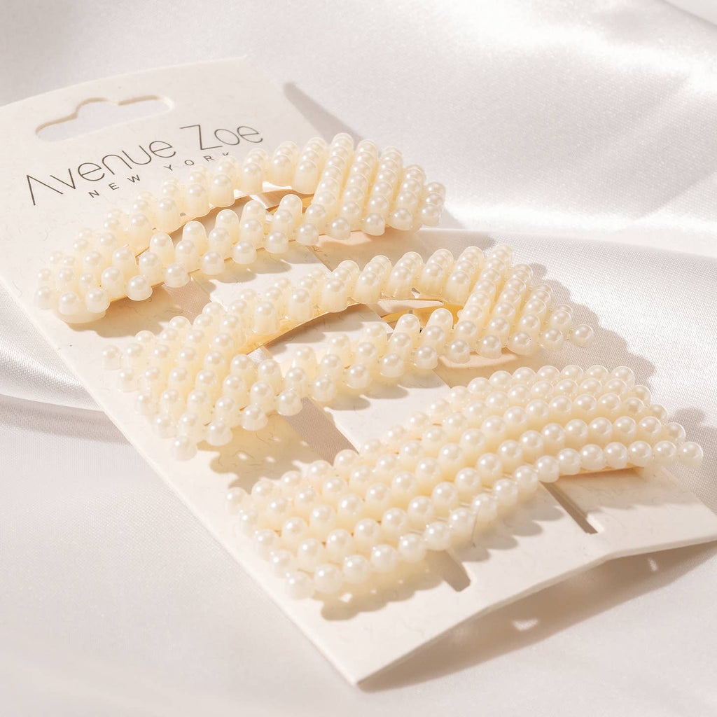 #PRETTYINPEARLS BARRETT SET - MomQueenBoutique