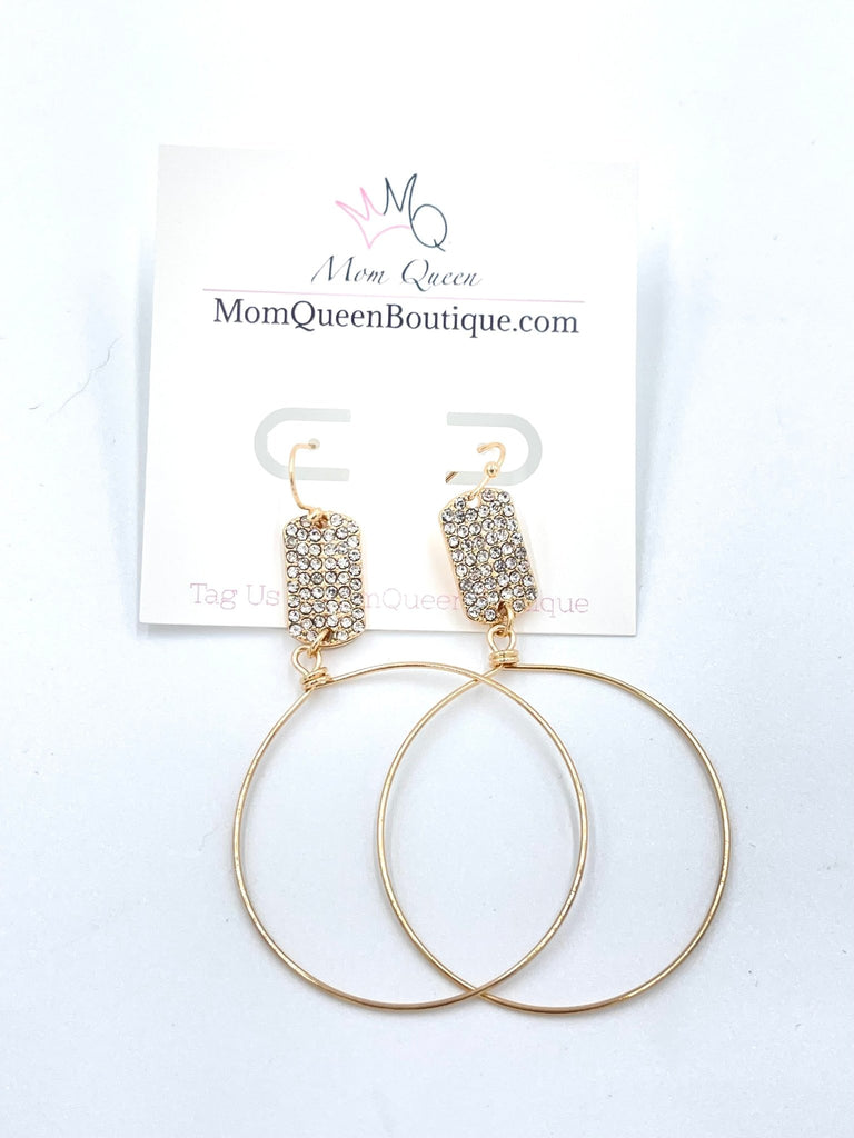 #PromQueen Earrings - MomQueenBoutique