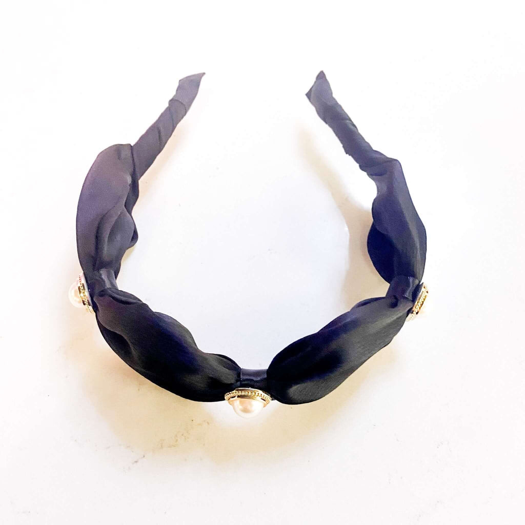 Queen of Pearls Headband - MomQueenBoutique
