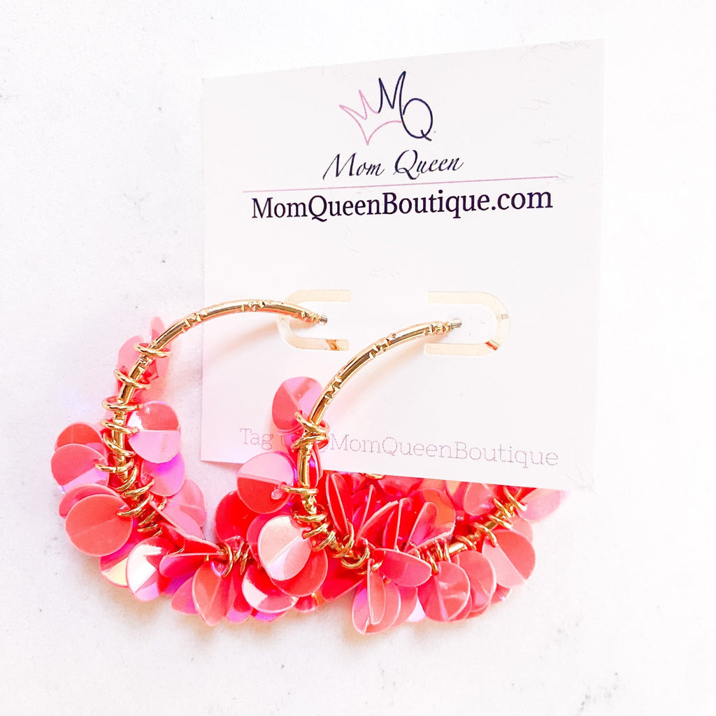 #SequinBabes Earrings - MomQueenBoutique