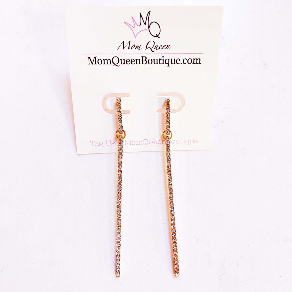 #ShineyJewel Earrings - MomQueenBoutique