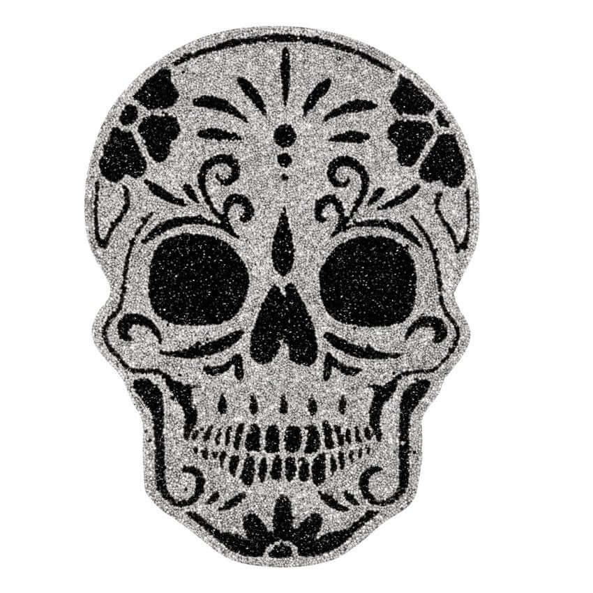 Sparkles Sugar Skull Placement - MomQueenBoutique