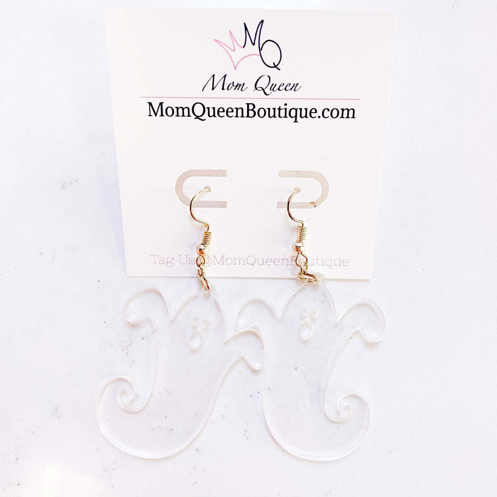 #SpookyGhost Earrings - MomQueenBoutique