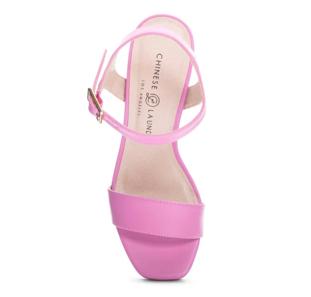 The Alyssa Heels: Pink Platform Heels - MomQueenBoutique