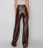 The Amelia Pants: High Waited Pleather Pants - MomQueenBoutique