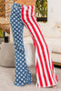 The American Babe Jeans: American Flag Print Bell Bottoms - MomQueenBoutique