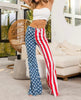 The American Babe Jeans: American Flag Print Bell Bottoms - MomQueenBoutique