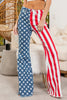 The American Babe Jeans: American Flag Print Bell Bottoms - MomQueenBoutique