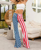 The American Babe Jeans: American Flag Print Bell Bottoms - MomQueenBoutique