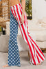 The American Babe Jeans: American Flag Print Bell Bottoms - MomQueenBoutique