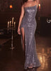 The Ariana Gown: Long Formal Sequin Gown - MomQueenBoutique