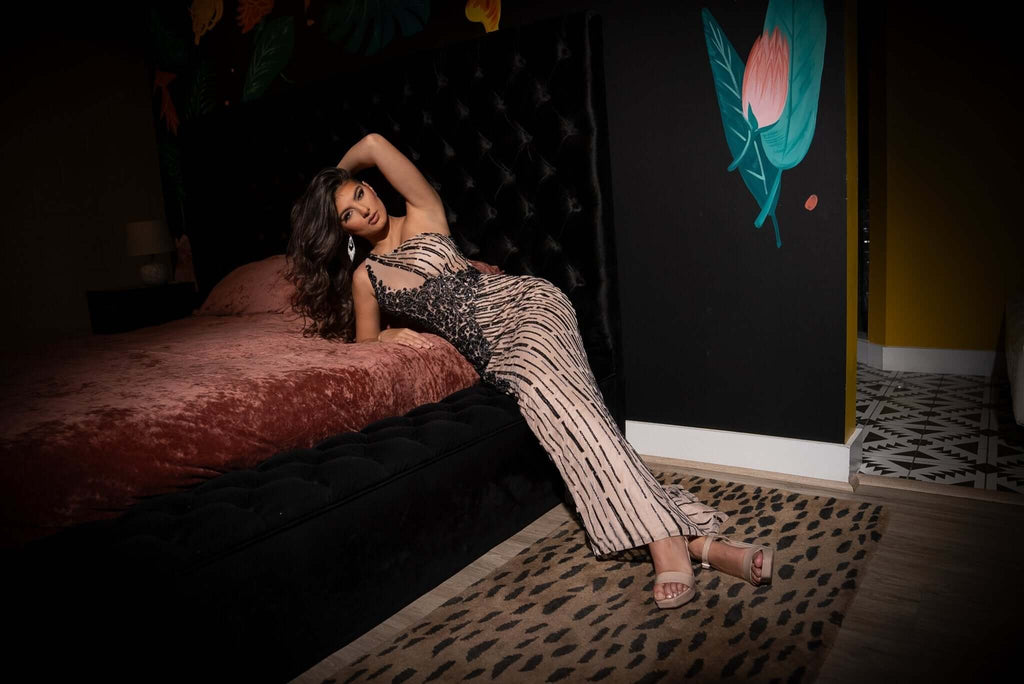 The Audrey Gown: Long Formal Dress - MomQueenBoutique