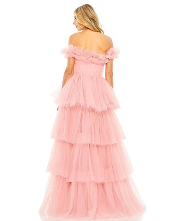 The Autumn Gown: Long Formal Prom Dress - MomQueenBoutique