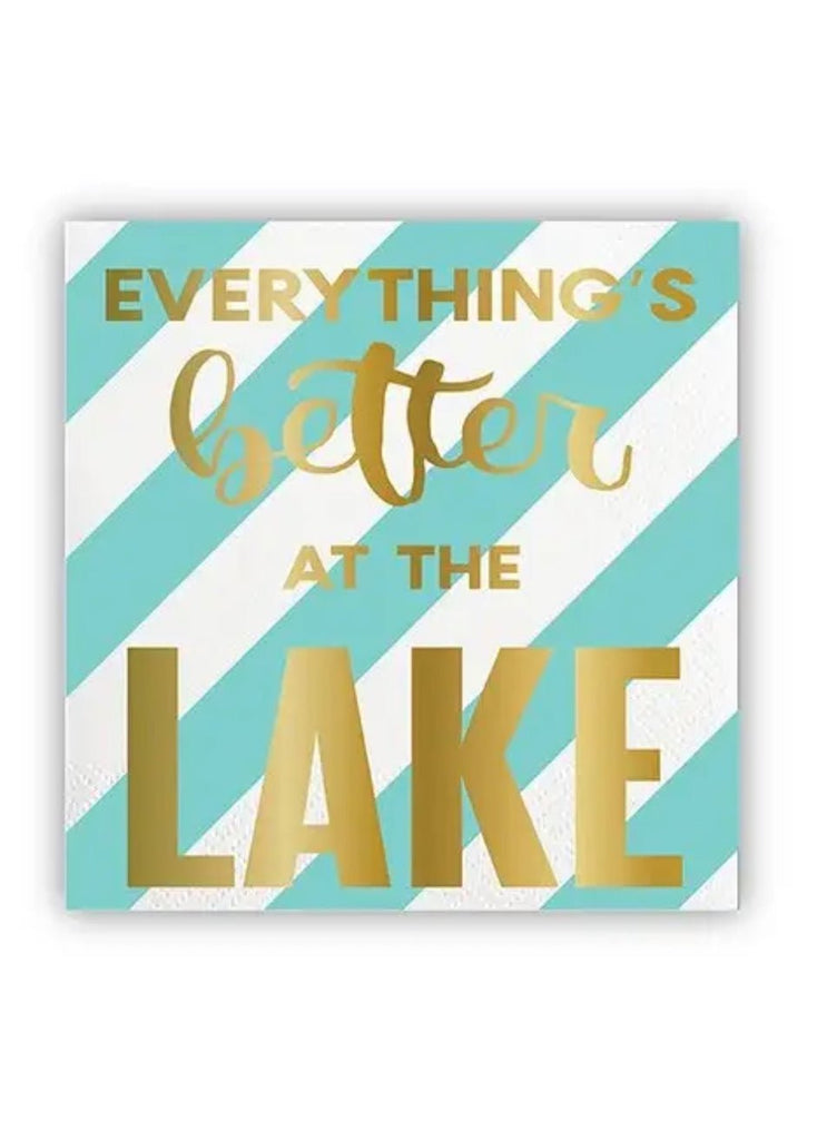 The Better At Lake Napkins - MomQueenBoutique