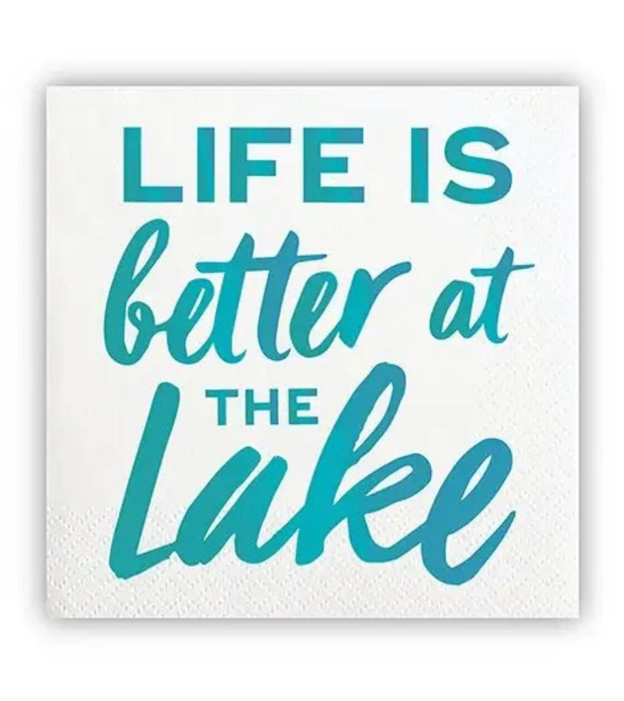 The Better At Lake Napkins - MomQueenBoutique