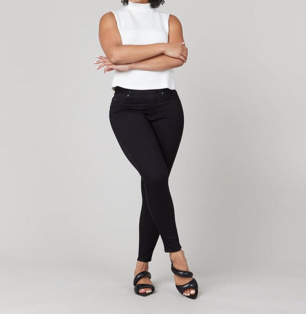 The Black SPANX Skinny Jeans: Featuring SPANX Body Contouring Technology - MomQueenBoutique