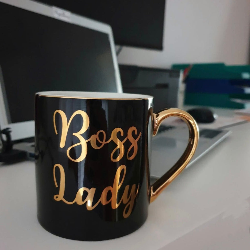 The Boss Lady Coffee Mug - MomQueenBoutique