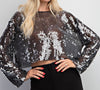 The Brighton Top: Long Sleeve Sequin Top - MomQueenBoutique