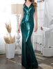 The Brooklyn Gown: Long Formal Sequin Gown - MomQueenBoutique