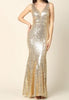 The Brooklyn Gown: Long Formal Sequin Gown - MomQueenBoutique