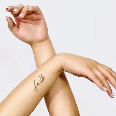 The Calligraphy Tattoo's: Temporary Tattoos - MomQueenBoutique