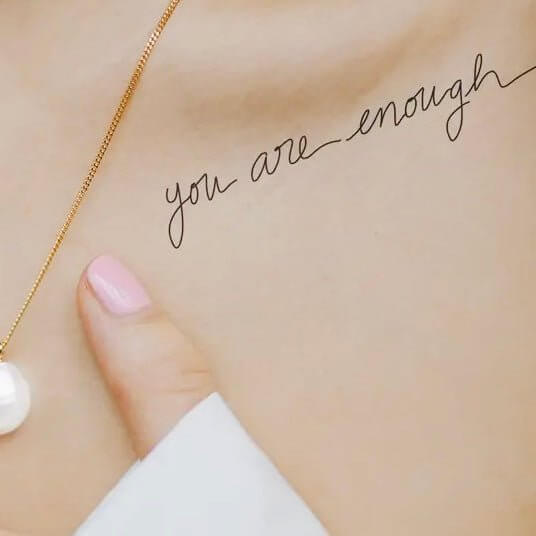 The Calligraphy Tattoo's: Temporary Tattoos - MomQueenBoutique