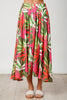 The Catherine Set: Tropical Print Skirt Set - MomQueenBoutique