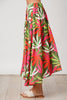 The Catherine Set: Tropical Print Skirt Set - MomQueenBoutique