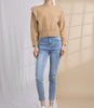 The Cathy Sweater: Camel Sweater - MomQueenBoutique