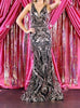 The Celia Gown: Long Formal Sequin Gown - MomQueenBoutique