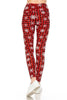 The Christmas Leggings: Soft Stretchy Holiday Print Tummy Control Leggings - MomQueenBoutique