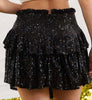 The CoCo Skort: Sequin Ruffle Skort - MomQueenBoutique