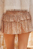 The CoCo Skort: Sequin Ruffle Skort - MomQueenBoutique