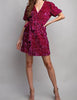 The Crystal Dress: Sequin Wrap Dress - MomQueenBoutique