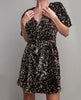 The Crystal Dress: Sequin Wrap Dress - MomQueenBoutique