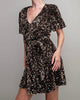 The Crystal Dress: Sequin Wrap Dress - MomQueenBoutique
