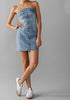 The Drew Dress: Strapless Denim Dress - MomQueenBoutique