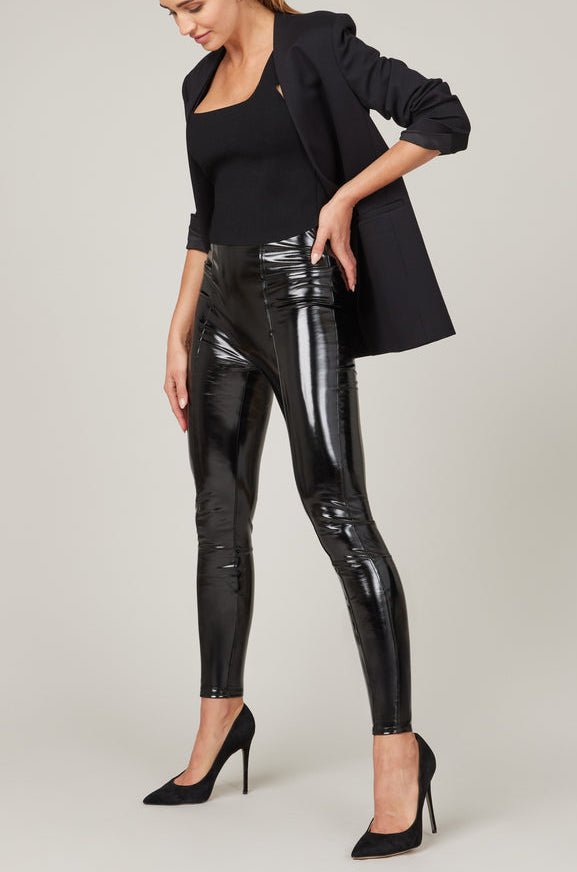 The Faux Leather Leggings by Spanx