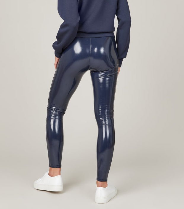 The Faux Patent Leather Leggings by SPANX - MomQueenBoutique