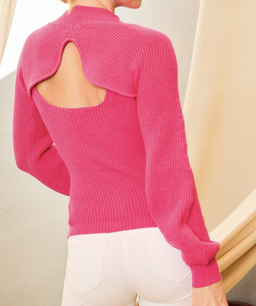 The Gia Sweater: Sleeveless Sweater Top & Bolero Set - MomQueenBoutique