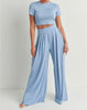 The Gretchen Set: Casual Wide Leg Pant Set - MomQueenBoutique